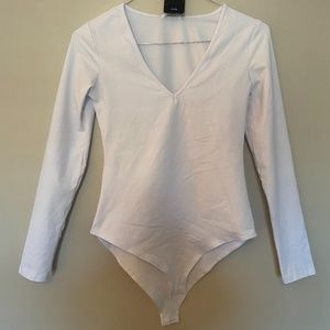 White Bodysuit M